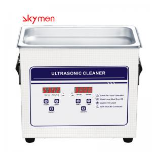 China Commercial Mechanical Ultrasonic Cleaning Machine SUS304 3.2L Skymen 020S supplier