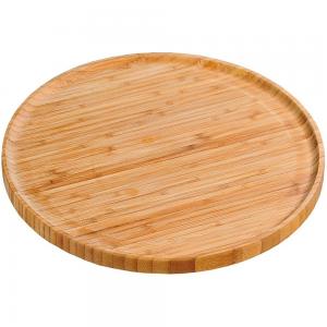 China round small bamboo wood serving trays supplier