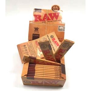 King Size Slim Smoking Rolling Paper Cigarette Food Grade Ink