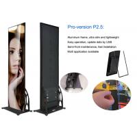 China P2.5mm Indoor LED Poster Mobile Advertising Displays 2880-3840Hz High Refresh on sale