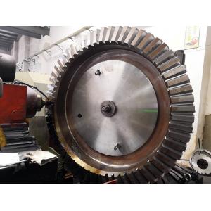 42CrMo Straight Tooth Bevel Gear System For Cone Crusher