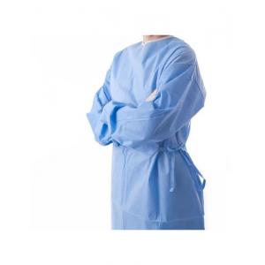 China Doctor Patient Disposable Protective Gowns Non Woven Reinforced Eco Friendly supplier