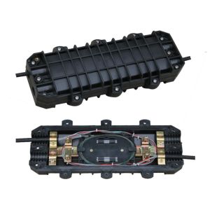 China 2 en hacia fuera el recinto horizontal CPJ04-1 al aire libre del empalme de la fibra óptica 2 montado en la pared supplier