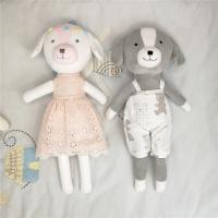 China Soft Baby Lovable Huggable Plush Dog Toy Similar To Stuff Animal Toy on sale
