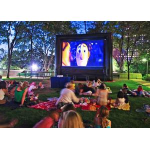 China SGS Certificated Portable Projector Screen , Giant Outdoor Movie Screen 3 Years Warranty supplier