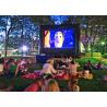 SGS Certificated Portable Projector Screen , Giant Outdoor Movie Screen 3 Years