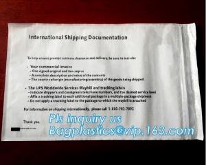 Self Seal Security Document Packing List Ups Tnt Express Invoice Packing List Envelope Enclosed Envelope Waybill Bag For Sale Biodegradable Air Bubble Mailer Dunnage Steb Temper Evident Bank Supplies Security Safe Deposit