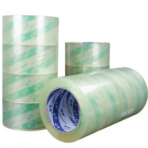 Water Activated Gum BOPP Packing Tape Yellowish Sticky For Packing
