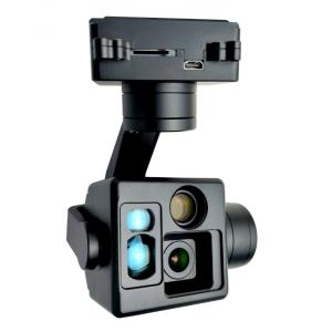 Two fixed focal length EO +1100m LRF Small Gimbal Camera