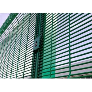 Professional 358 Security Mesh , Metal Welded Fence Panels 76.2x12.7mm