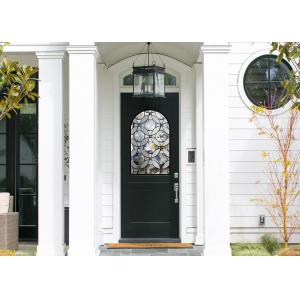 Good Apperance Entry Door Replacement Glass Frame Heat And Sound Insulation