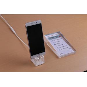 China COMER Mobile phone exhibition display, cell phone security alarm holder supplier