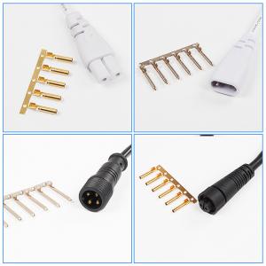 China Male N Female Terminal Block Parts Electrical Plug Terminal Connector Pins supplier
