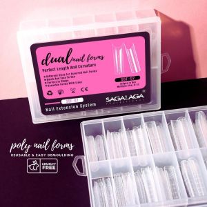 China Gel transparent pour extensions d'ongles, outil idéal pour fixer les moules à ongles et les formes doubles, faux ongles de style français supplier