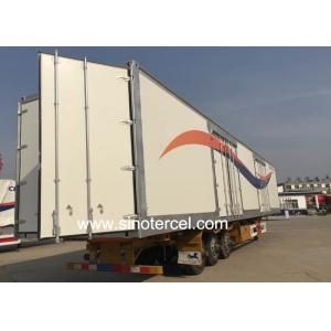 China 50T Box Semi Trailer 50000kgs Load Semi Truck Box Trailer supplier