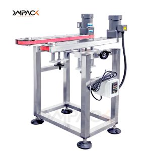 China YIMUPACK Bottomless Side Transfer Belt Clip Conveyor (High-Speed Transition Bottles Clamp Conveyor for Coding) supplier