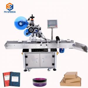 China FK811 Flat Labeling Machine for Pet Glass Bottle Semi Automatic Labeling Solution supplier