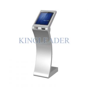 China Slim Touch Screen Stand Alone Kiosk Anti Glare For Government Building supplier