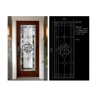 China Flat Edge Inlay Decorative Panel Glass Insulated / Bevelled / Polished on sale