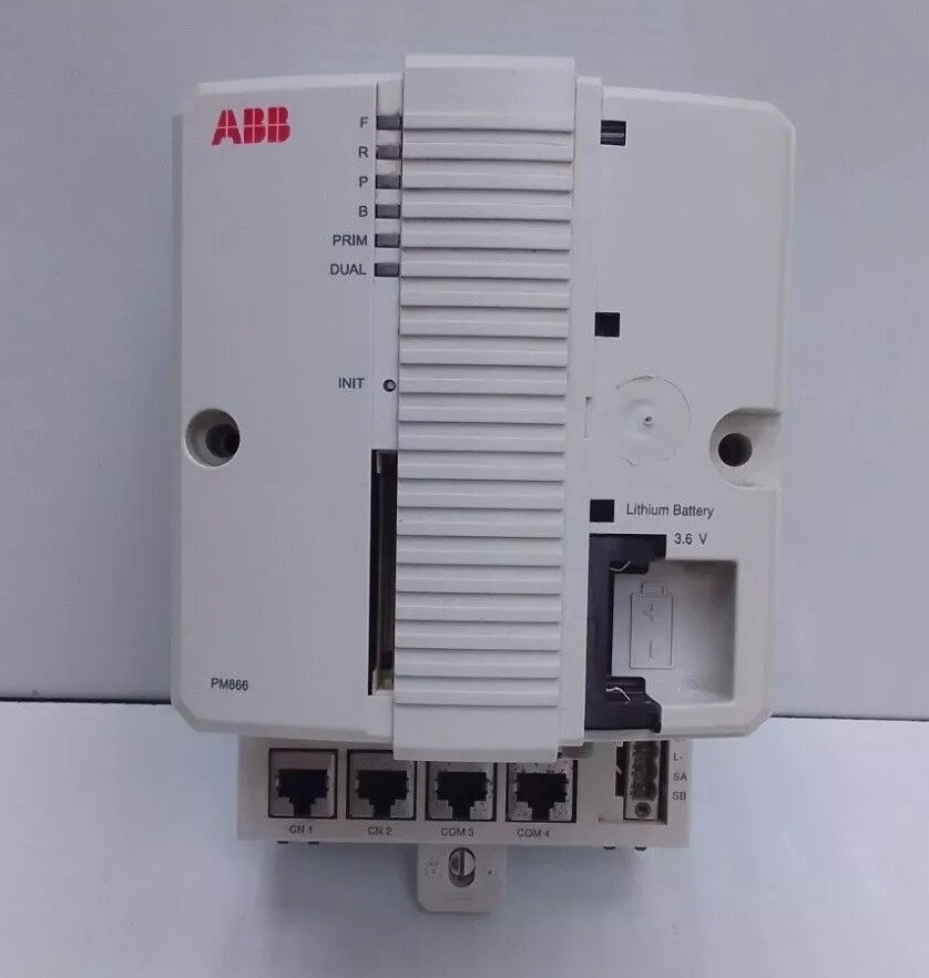 ABB PM866 3BSE050198R1 3BSE050200R1 Module de commande de l'unité de traitement redondante