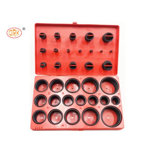 優れた油耐性 ブラック NBR 70 ショア エグババータ用水力シリンダー用Oリングキットボックス