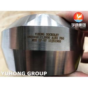 China Duplex Steel Weldolet ASTM A182 F60 / S32205 Sockolet MSS - SP97 Forged Fitting supplier