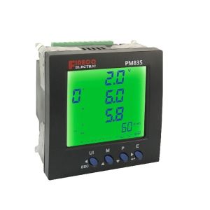 China PM835 96*96mm Three Phase Small Power Monitor Meter with -25 to 75 Temperature Range on sale