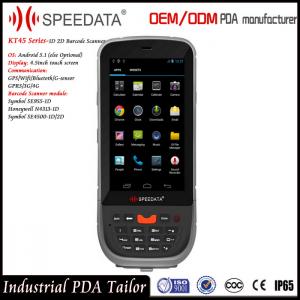 China IP65 Mobile Barcode Scanner Android with Multiple Honeywell or Symbol Modules supplier