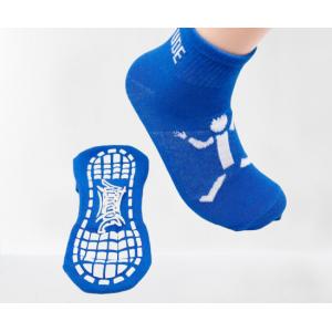 Sports altitude trampoline grip socks non slip bounce jump socks for kids and adults