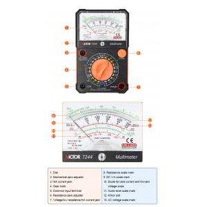 High Accuracy 10A Analog Digital Multimeter 500V Lcd Display New Analog meter analog digital multimeter