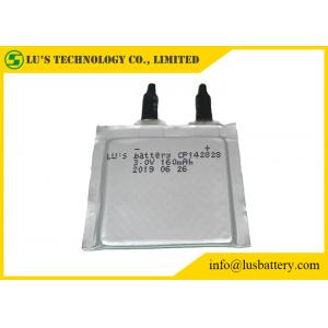 China CP142828 Thin Limno2 Battery 3V 150mah Thin Lithium Batteries For Metro Card wholesale