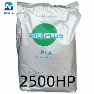 Pelotas plásticas materiais biodegradáveis NatureWork do PLA de Ingeo 2500HP