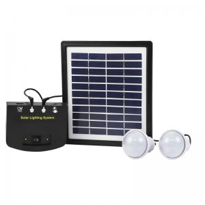 China portable solar lights 2600mAh Battery Off Grid Home Solar System solar power complete set supplier