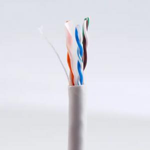 China CAT Category 6 Gigabit LAN Cable Unshielded Cable Engineering Version 305 Meter supplier