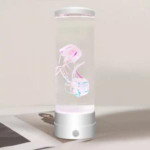 China LED Electric Jellyfish Lamp White Color Customization RoHs Certificate supplier