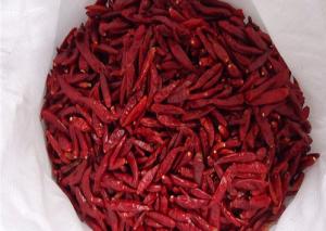 China HACCP Tianjin Red Chilies Cayenne Dried Chili Pods 12% Moisture on sale 