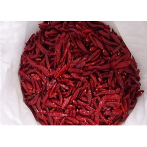 HACCP Tianjin Red Chilies Cayenne Dried Chili Pods 12% Moisture