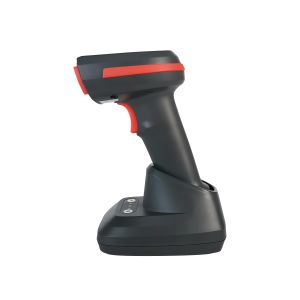 China Hot Sale 1D 2D QR Barcode Scanner Wired USB Laser Automatic Bar Code Scanner Wireless Handhold Barcode Reader wholesale