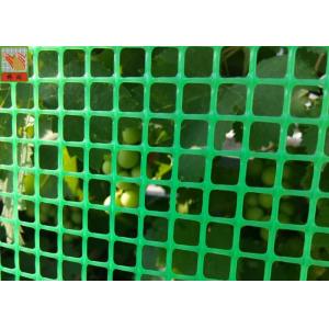 China Green Plastic Garden Fence Mesh , 1m Height Garden Wire Netting Fence wholesale