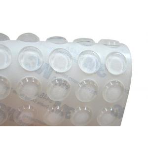 China Transparent Furniture Leg Pads Sticky OEM Rubber Feet Bumpers supplier