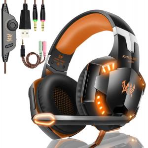 China Computer DC5V 2.2kohm G2000 Stereo Gaming Headphone supplier