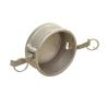 China Customized Support OEM 2" Aluminum Alloy Blanking Cap for Industrial Pipeline Sealing Applications wholesale