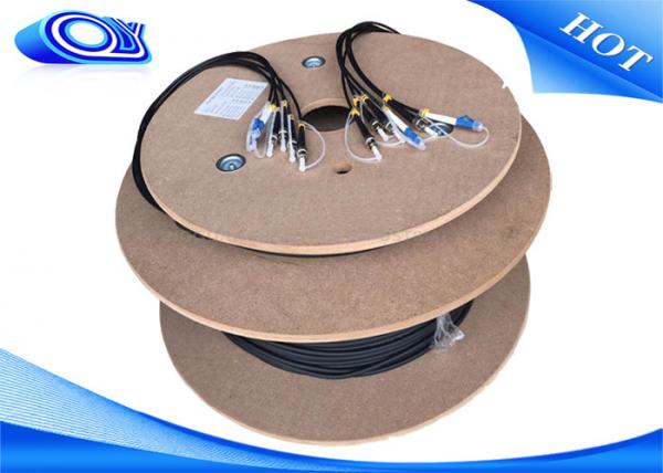 Outdoor / Armored Fiber Optic Patch Cable / 6 Core Armored Fiber Optic Cable