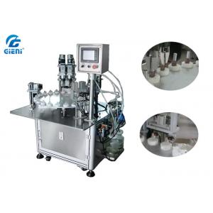 Two Nozzles Essential Oil Filling Machine 30 Bottles Per Minute , 3 Persons Operator