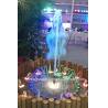 Round Shape Dancing Musical Water Fountain With Control Unit Customized