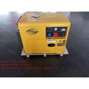 5KVA Small Diesel Standby Generators Residential , Low Noise Diesel Generator