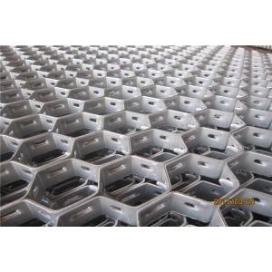 Tortoise Shell Mesh And 2.5mm Hexmesh Grid Cyclones Refractory Lining Hexmetal  Mesh