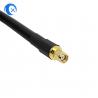 LMR 400 Low loss RF coaxial cable assemblies N-type female to RPSMA male