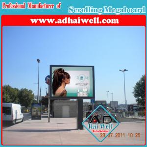 Outdoor Advertisement LED Backlit Scrolling Lightbox Billboard