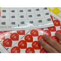 China Waterproof Transparent Sticker Paper Roll Printing Custom Logo Adhesive Sticker Label on sale